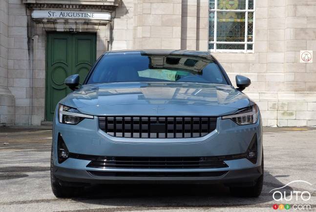 Blue 2023 Polestar 2